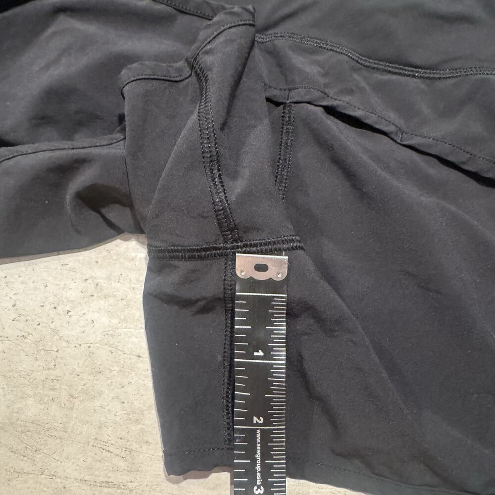 Lululemon Run Times Short II 2.5” Black | SIZE 6 Running Shorts - Picture 7 of 10